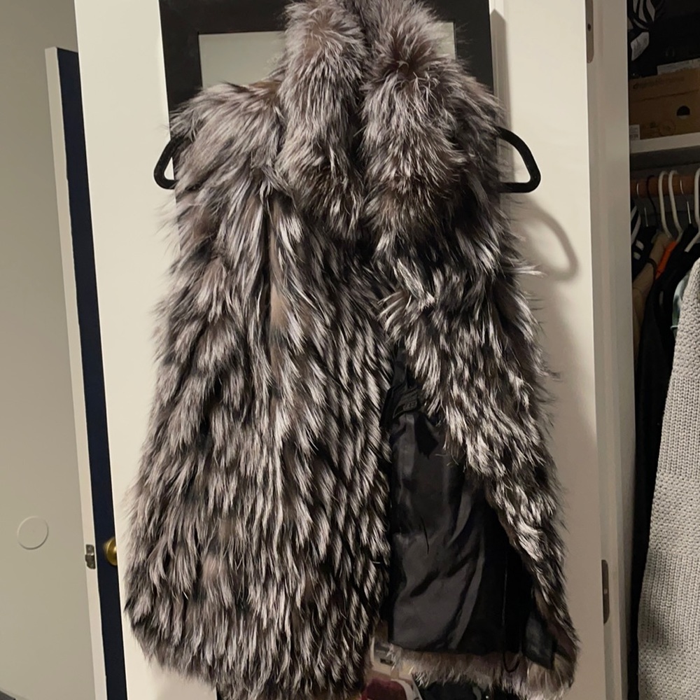 Brand New Authentic Silver fox fur! Gifted to me but never worn!
